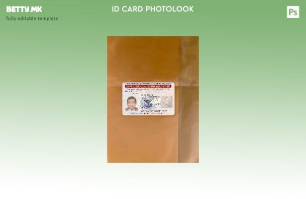 модерен стил Соединетите Американски Држави картичка за овластување за вработува